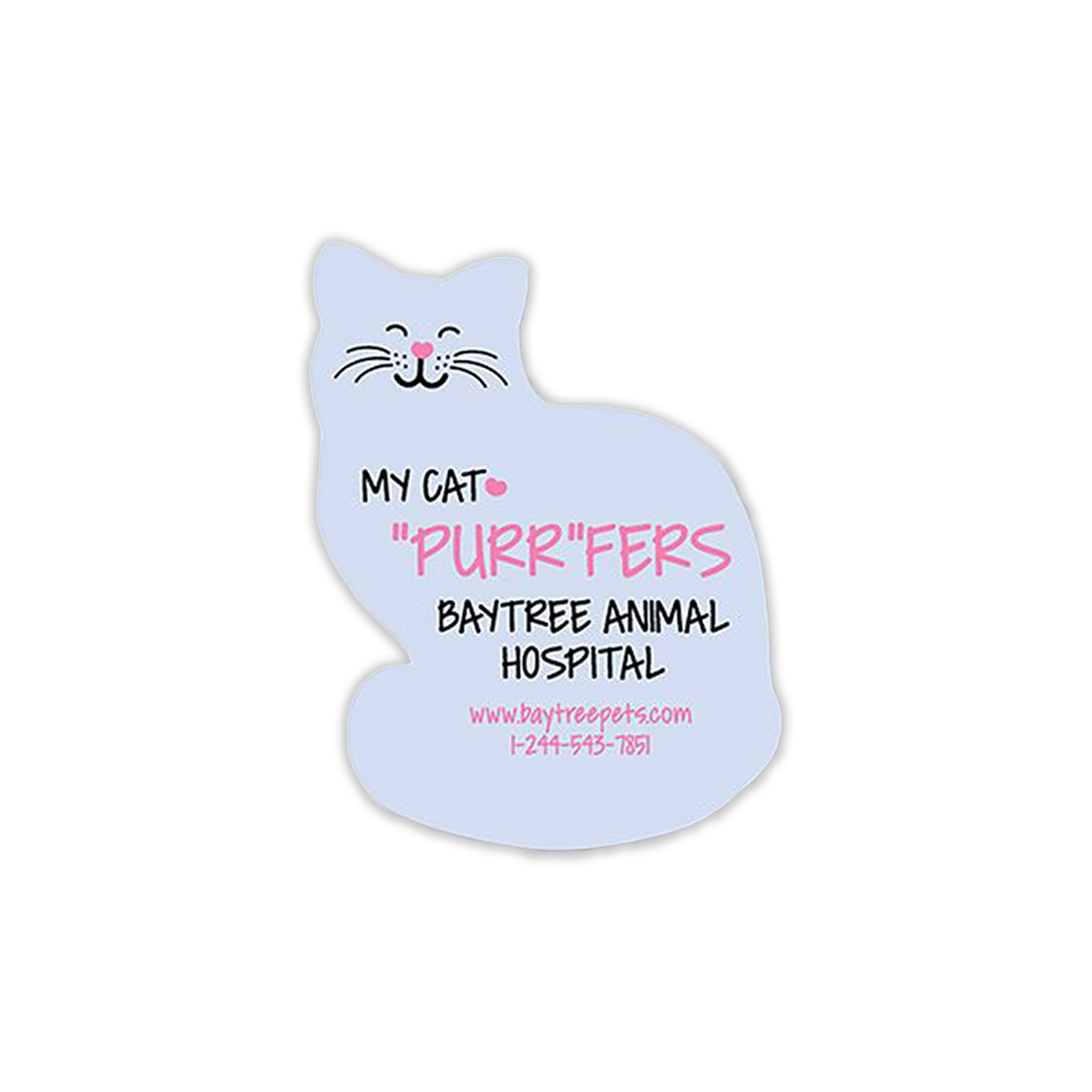 Cat Shaped Decal